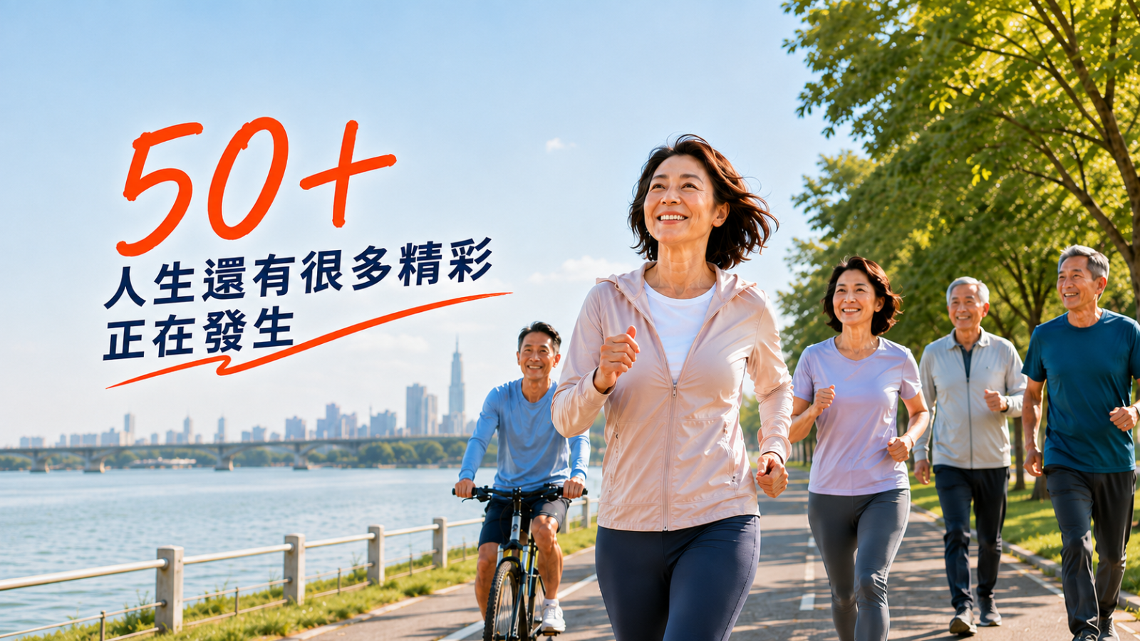 50歲後熟齡族群活力生活與大腦健康